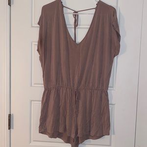 Little tan romper